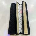 Car Seat Belt Cover Fabric Black Color. 