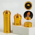 Aluminum Alloy Alcohol Lamp With Wick Mini Burner Heated Small Alcohol Burner for Outdoor Survival Camping Portable Outdoor Tool. 