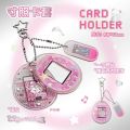 Sweet Y2K Style 1 Inch Photo Card Holder Vintage Tamagotchi ID Family Picture Cover Case Girls  Toy Figure Accessory. 