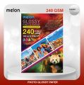 Melon photo inkjet glossy A4 240G.(100 sheets/pack). 