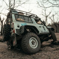 Plastic Wide Fender Flares Set for 1/10 RC Crawler RC4WD  Gelande II Defender D90 D110 Body. 