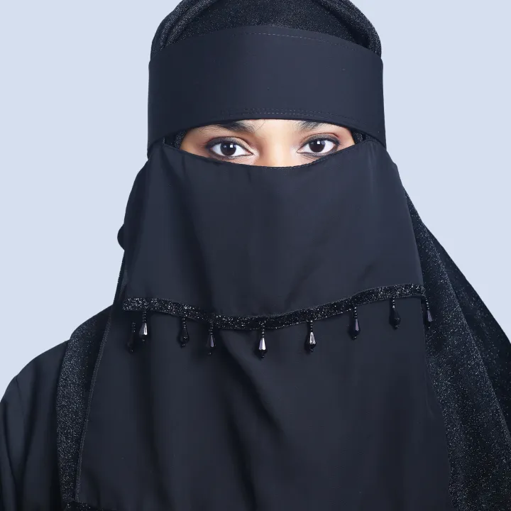 Stylish%20Double%20Layer%20Niqab%20with%20Sequins%20&%20Beads%20%7C%20Adjustable%20Elastic%20%7C%20Trendy,%20Comfortable,%20Easy-to-Wear%20Design%20for%20Women%20-%20Image%202