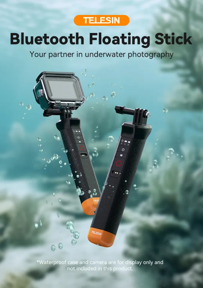 TELESIN Buoyancy Bar Selfie Stick Waterproof Selfie Stick With - Main Image