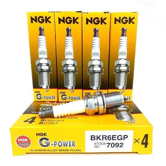 NGK G Power Platinum (BKR6EGP) FOR HONDA CITY, CIVIC, XLI, GLI 1.3, SANTRO, BALENO, LIANA, CULTUS EFI, APV