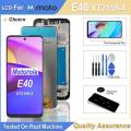 100% Tested For Motorola E40 LCD Touch Screen Digitizer Assembly Replacement Parts For Moto E40 LCD XT2159-3 XT2159-4 Display. 