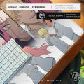 Mouse Pad Laptop 900x400 HD Print Anime Mousepad Alien Stage Mizi Till Ivan Extended Desk Mat PC Gaming Accessories Keyboard Pad. 