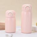 Mini Thermos Cup 220ml/350ml Pocket Cup Stainless Steel Thermal Coffee Mug Vacuum Flask Insulated Hot Water Bottle Kids .