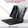 HUWEI Smart Pogo Pin Magic Keyboard Case for iPad Pro 13 inch 2024 M4 Cover Folio Multi-touch Touchpad Smart Reverse charging. 