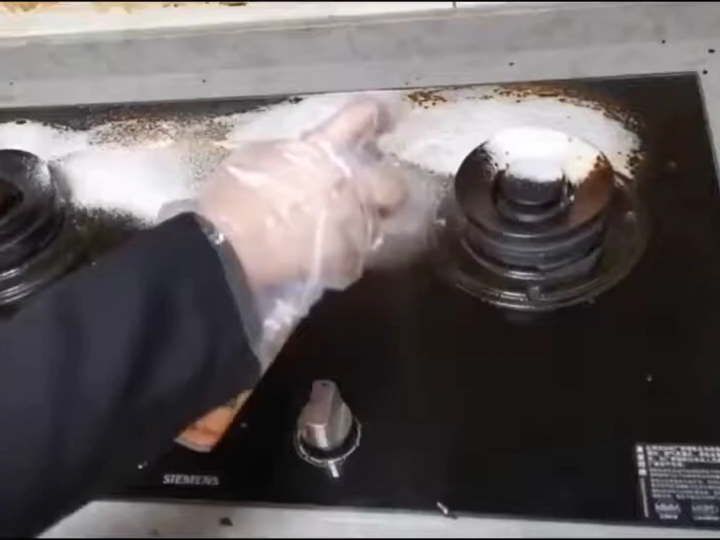 Kitchen Cleaner Heavy-Duty Degreasing Foam Spray for Stove & Hood