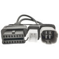 Latest For SUZUKI 4Pin+6Pin Motorcycle Diagnostic Cable Scanner Connector OBD Extension Cable. 