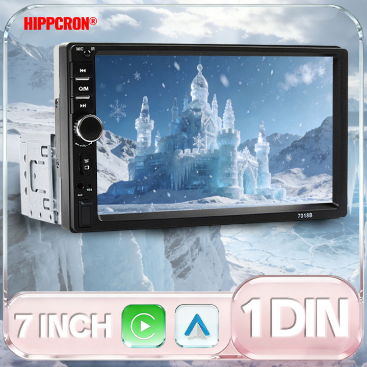 Car Radio 1 Din 7“ Carplay Android Auto Universal Multimedia Autoradio ...