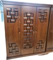Modern New Design Canadian Oak Biniar 3 Part Almirah. 