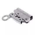 【Single】 15kn safety outdoor rock climbing cave roof tree arbost rope rescue grab self-locking device anti fall. 