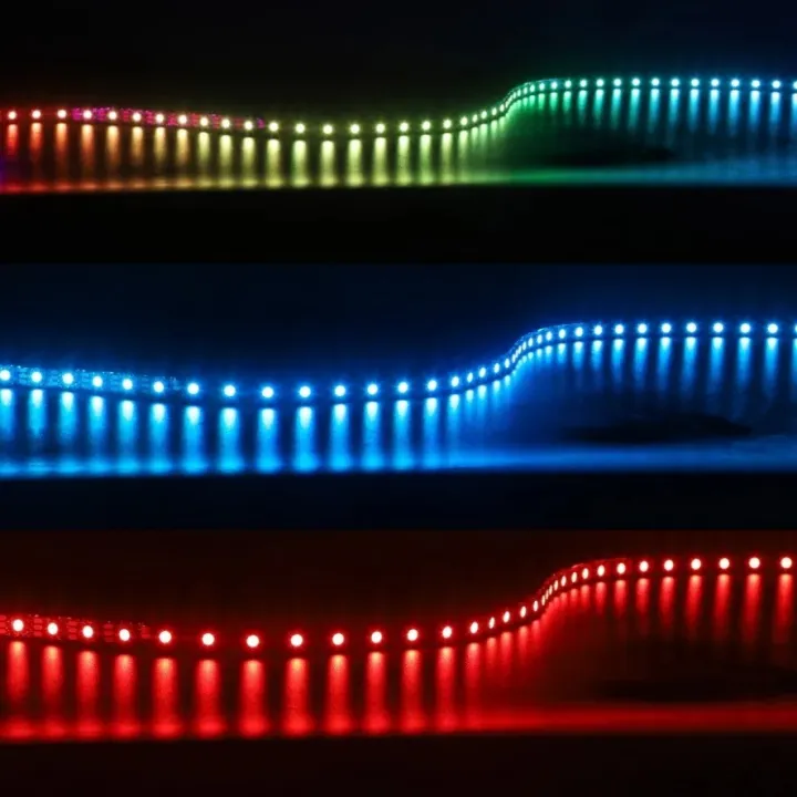 RGBIC%20Smart%20LED%20Strip%20WS2812B%20WS2812%205050%20Individually%20Addressable%20IC%2030/60/144Pixels/Leds/m%20Light%20DC5V%20Black%20IP30/67%20Waterproof%20-%20Image%205