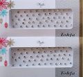 1 pack medium size (3/3.5mm) stone bindi..  22/25 stone in 1 pack. gift for womens.. stone bindi for girls. 
