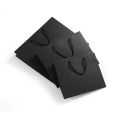 1pc Senior Black Kraft Paper Bag Wedding Christmas Party Candy Food Cookies Packing Paper Bags Fashion Clothes s Pack bags.