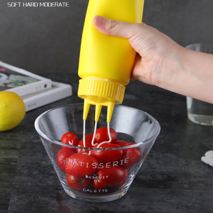 Plastic%20Squeezing%20Sauce%20bottle%20New%20Squeezable%20Graduated%20Jam%20Container%20Salad%203%20Nozzles%20Gravy%20Boats%20-%20Image%203