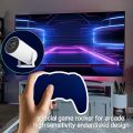 Game Projector M300 Max + 2 Wireless Controllers, Proyector Consola De Juegos, Portable Mini Projector with Wifi and Bluetooth, 4k HD Auto Keystone Mini Game Video Projector. 