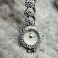 (L). Sekonda Elegance Women's Swarovski Set Bracelet Watch - 4115 ( 3 Rhinestone missing). 