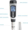 Dr.meter pH Meter, Upgraded 0.01 Resolution High Accuracy PH Tester with Backlit Two-Color LCD Display and ATC, 0-14pH Measurement Range with Data Hold Function Digital pH Tester Pen-PH838. 