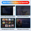 Hyper Base MIX 500G 38200+Games Retro Gaming HDD Retrobat&Launchbox&Playnite Video Game Console for PS3/Switch/XBOX/PS2/Wii/WiiU. 