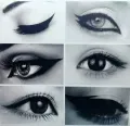 Stencil Eyeliner Tool. 