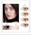 Copper View Eyesight Soft Eye Contact Lenses (-0.5 To -8.0). 