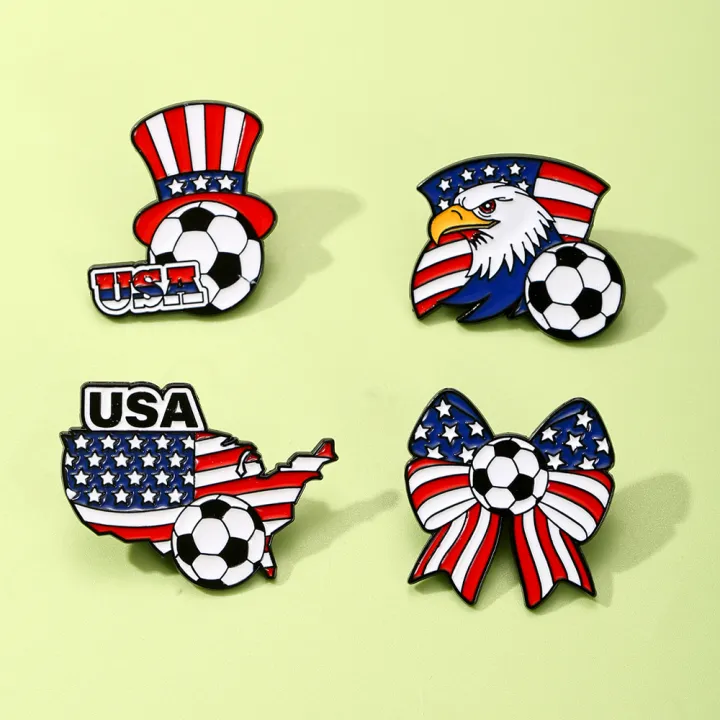 4%20PCS%20Exquisite%20Metal%20Ball%20Badge%20Brooch%20Sports%20Fan%20Collection%20%20Lapel%20Pin%20Decoration%20Accessory%20-%20Image%206