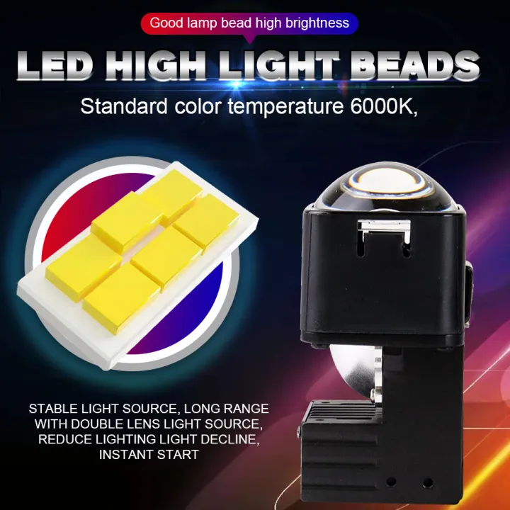 Matrix%20Bi-led%20Lens%201.5%20Inch%20Car%20Motorcycle%20LED%20Headlight%20Projector%20Kit%20Hi-Lo%20Lights%20H4%20H7%209005%209006%20Headlamp%20Auto%20Accessories%20-%20Image%203