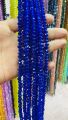 85 pieces 6mm crystal glass beads (washable) usein jewelery bracelets and clothing etc.. 