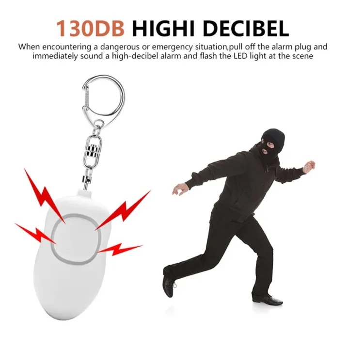 Personal%20Alarm%20LED%20Flashlight%20Rechargeable%20Whistle%20Security%20Alarm%20Keychain%20for%20Night%20Running%20Traveling%20Elderly%20Travelling%20130dB%20-%20Image%202