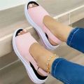 Shoes Summer Women Sandals Peep Toe Sandals Ladies Lightweight Sandals Woman Breathable New Fashion Non-Slip Female Footwear. 