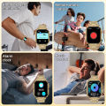LIGE Men Smart Watch New Bluetooth Call 2.01'' Large Screen Flashlight Watches Waterproof Outdoor Sport Fitness Smartwatch Women.