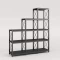 Ladder Bookshelf, 12 Shelves Industrial Etagere Bookcase

Customize. 