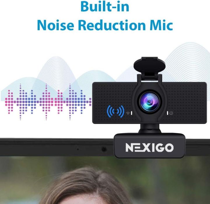 NexiGo%20N60%201080P%20Webcam%20with%20Microphone,%20Adjustable%20FOV,%20Zoom,%20Software%20Control%20&%20Privacy%20Cover,%20USB%20HD%20Computer%20Web%20Camera,%20Plug%20and%20Play,%20for%20Zoom/Skype/Teams,%20Conferencing%20and%20Video%20Calling%20-%20Image%204