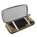 EVA Hard Shell Keyboard Case for logitech POP Keys Wireless Keyboard Storage Bag Waterproof Protection Dust Proof Carrying Case. 