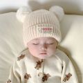 Newborn Baby Knit Hat - Winter Warm Infant Beanie for Boys Girls Soft Stretchy Skull Cap 0-12 Months Cute.