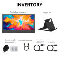 MUCAI 11.6 inch Portable Monitor 16:9 60Hz game screen 45% NTSC 250Cd/m² Laptop Mac Xbox PS4/5 Switch Display Type-c interface. 