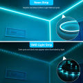 Smart USB 5V RGB LED Strip Light WiFi/Bluetooth Neon Tape with Tuya APP Control Voice Control for Alexa  Home Music Sync lightify. 