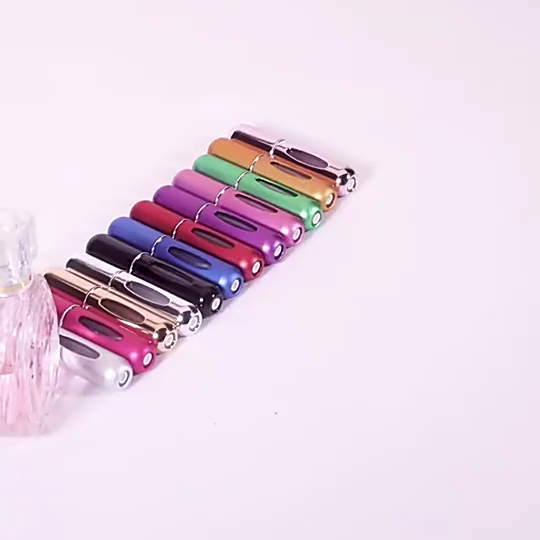 "Portable Mini Perfume Refillable Atomizer Bottle – 5ml Travel Size Empty Spray Bottle for Fragrance, Reusable Perfume Container, Pack of 1"