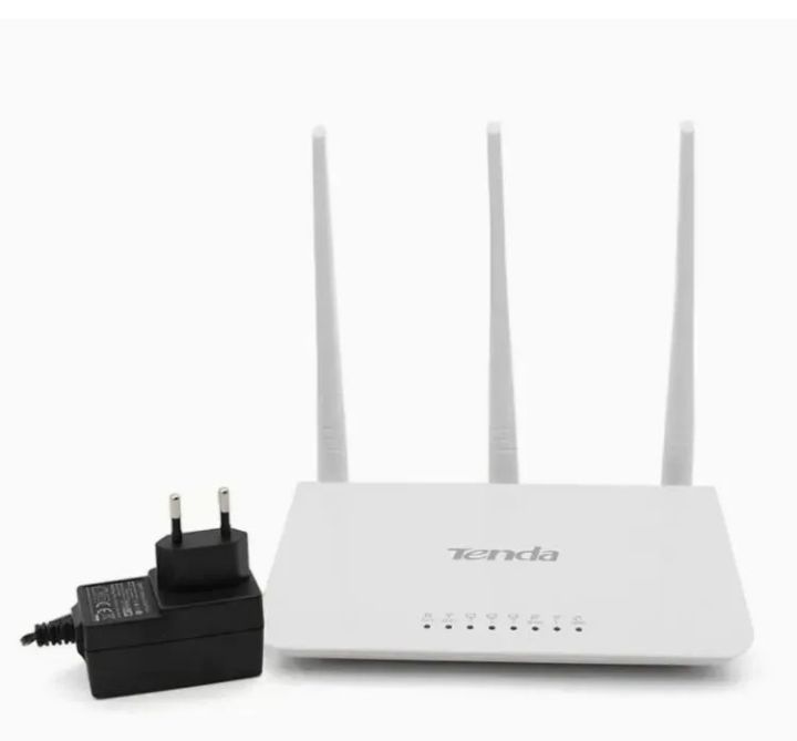 Techin used Tenda F3 Wifi Router Branded 300Mbps English Language with wifi extender option