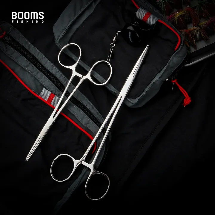 Booms%20Fishing%20F04%20Fishing%20Pliers%20Stainless%20Steel%20Fish%20Hook%20Remover%20Curved%20Tip%20Clamps%20Line%20Cutter%20Takle%20Tool%20Accessories%20-%20Image%203