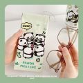 Magnetic Panda Sunglasses Case Auto Close Portable Anti Crush Eyewear Pouch for Kids Students Travel. 