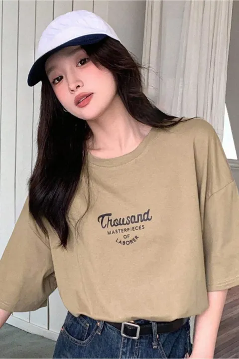 Thousand%20Single%20Cotton%20Summer%20%20T-Shirt%20For%20Women%20-%20Image%205