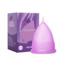 2pcs Medical Grade Silicone Menstrual Cup Menstrual Cup Menstrual Collector Feminine Hygiene Period Cup for Menstrual Period. 