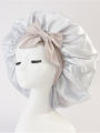 New Silk Bonnet for Sleeping Women Satin Bonnet Hair Bonnet night sleep cap scarf wrap for curly hair With Tie Band for Curly Ha. 