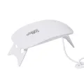 6W Mini Nail Dryer Machine Portable 6 LED UV Manicure Lamp Home Use Nail Lamp For Drying Polish Varnish With USB Cable. 