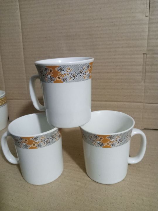 Tea Cup pack of 6 Ceramic Material 200 ML New Stylish Set