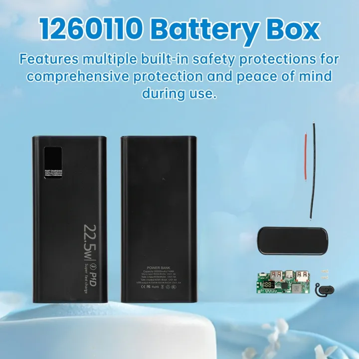 Ultra-big%20Capacity%20DIY%20Power%20Bank%20Shell%205V%209V%2012V%205A%20USB%20PD%2022.5W%20Type-C%20Super-Charge%20VOOC%20Battery%20Cells%20-%20Image%206