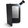 original amazon leather cover with light- kindle paperwhite 3rd and 4th generation book reader. 